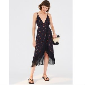 New never worn FARMRIO wrap dress